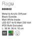 Стельовий світильник RAGU Nova Luce 866602
