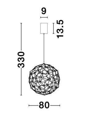 Люстра SOLE Nova Luce 9288080