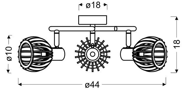 Спот Candellux 98-68125 ATARRI