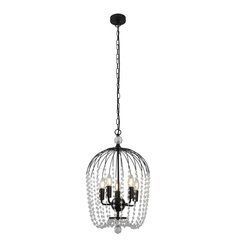 Люстра Searchlight SHOWER 30216-5BK