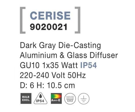 Точковий світильник CERISE Nova Luce 9020021