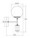 Бра Edlin PL321163W-1 Amiria