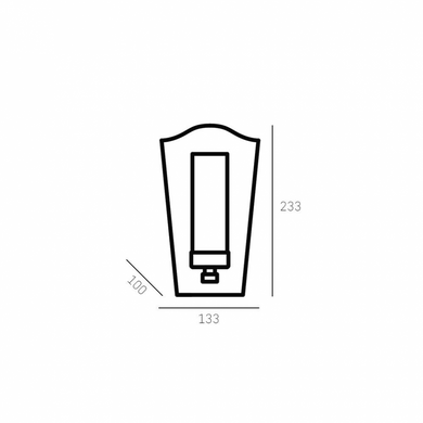 Настінний світильник Cosmo Light DUBLIN W01155CH