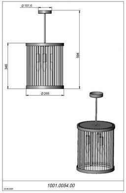 Люстра Tubes PikArt 23528