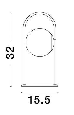 Настольная лампа HOOK Nova Luce 9695225