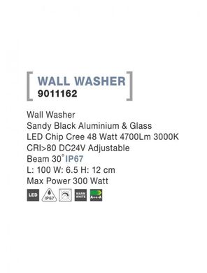 Вуличний світильник WALL WASHER Nova Luce 9011162
