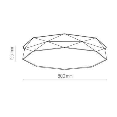 Люстра TK-Lighting Kantoor 6196 Nature