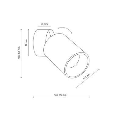 Бра TK LIGHTING 5372 TOP
