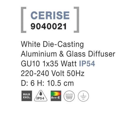 Точечный светильник CERISE Nova Luce 9040021