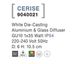Точковий світильник CERISE Nova Luce 9040021