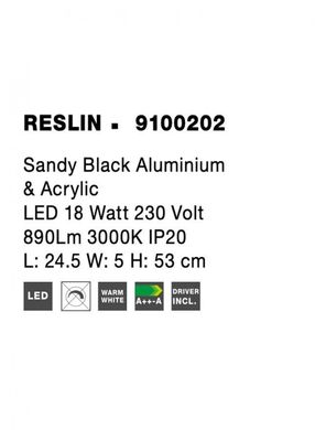 Настінний світильник RESLIN Nova Luce 9100202