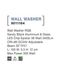 Уличный светильник WALL WASHER Nova Luce 9011164