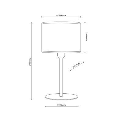Настільна лампа TK Lighting 5552 JUTA