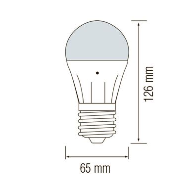 Лампа світлодіодна HOROZ ELECTRIC 001-068-0010-030 DARK