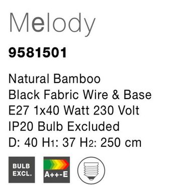 Люстра MELODY Nova Luce 9581501
