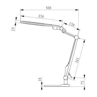 Настільна лампа HOROZ ELECTRIC 049-010-0010-020 EBRU