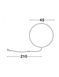Настенный светильник RING Nova Luce 9108312