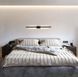 Настінний світильник LineF C20/600 BK