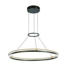 Люстра Italux PND-54638R-28W-3K-BK-GD Merlot