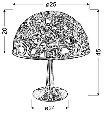 Настільна лампа Candellux 41-40056 LAME