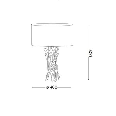 Настільна лампа Ideal Lux Driftwood 129570