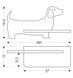 Настінний світильник Candellux 21-02983 DOG