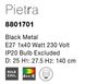 Люстра PIETRA Nova Luce 8801701