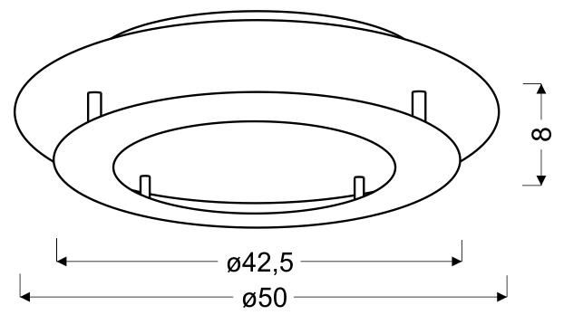 Потолочный светильник Candellux 98-66190 MERLE