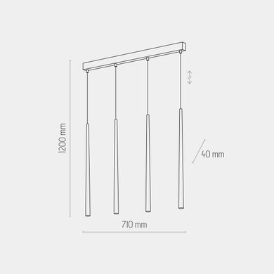 Люстра TK LIGHTING 6414 PIANO