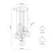 Люстра TK Lighting 10247 CUBUS