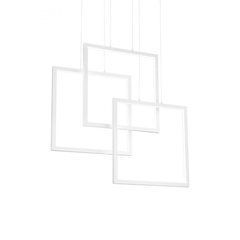 Люстра світлодіодна FRAME SQ 73cm WH Ideal Lux 253596