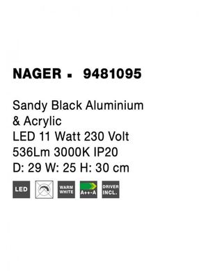 Настільна лампа NAGER Nova Luce 9481095