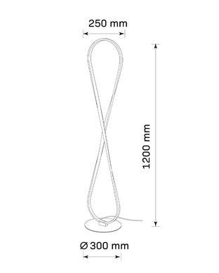 Торшер POLUX 330161 Infinito