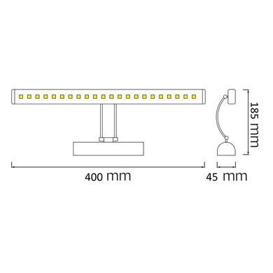 Подсветка HOROZ ELECTRIC 040-001-0008-020 FLAMİNGO-8