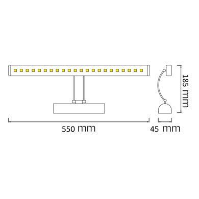 Подсветка HOROZ ELECTRIC 040-001-0012-020 FLAMİNGO-12
